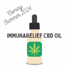 Load image into Gallery viewer, ImmunaRelief CBD Oil is launching summer 2024

