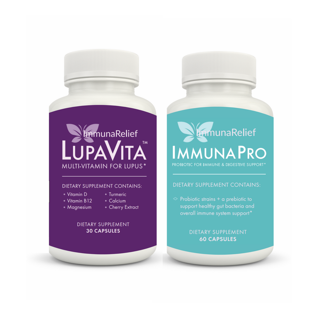 LupaVita & ImmunaPro Bundle for Lupus, Hashimotos, Sjogren's & Psoriasis