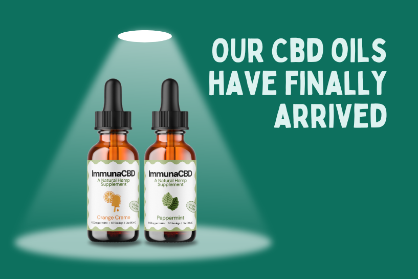 ImmunaCBD CBD oils now on sale | For autoimmune patients | Chronic pain