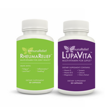 Load image into Gallery viewer, RheumaRelief &amp; LupaVita Multivitamin Bundle for Rheumatoid Arthritis &amp; Lupus | ImmunaRelief Vitamins
