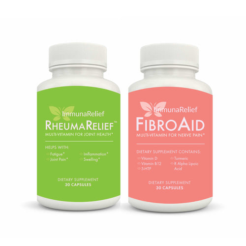 RheumaRelief & FibroAid multivitamins for Rheumatoid Arthritis & Fibromyalgia
